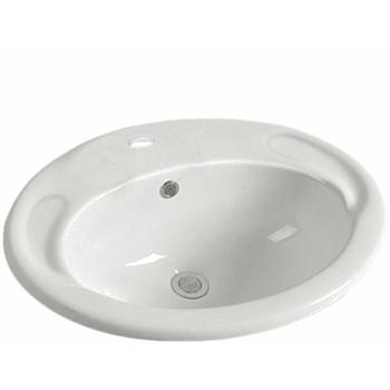 BOWL CEDAX LUZ EMPOTRABLE BLANCO / C. REBOSE / C. PORTA GRIFERIA / 47x41,5x19 cm 318